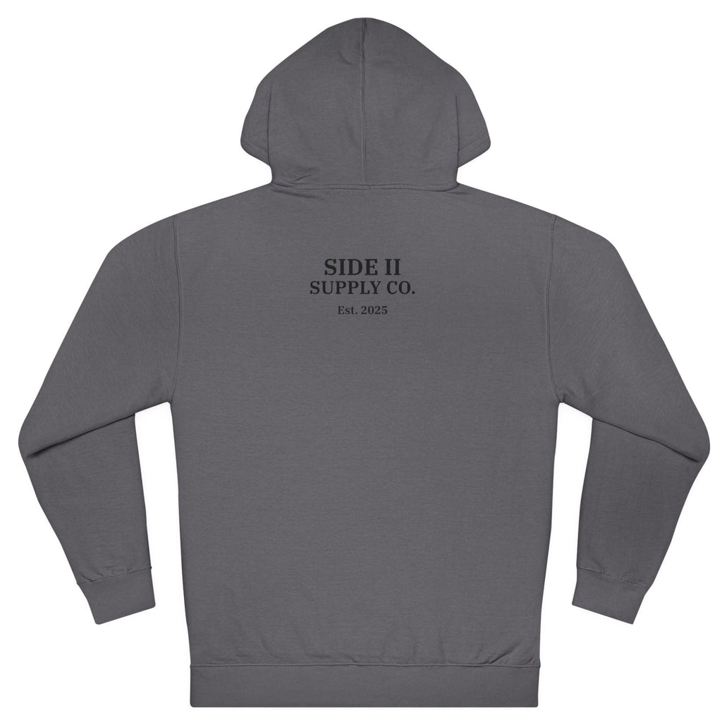 Let Me Check the Garage – Independent Hoodie by Side II Supply Co.