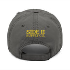 Worn Weathered Wonderful Dark Embroidered Hat