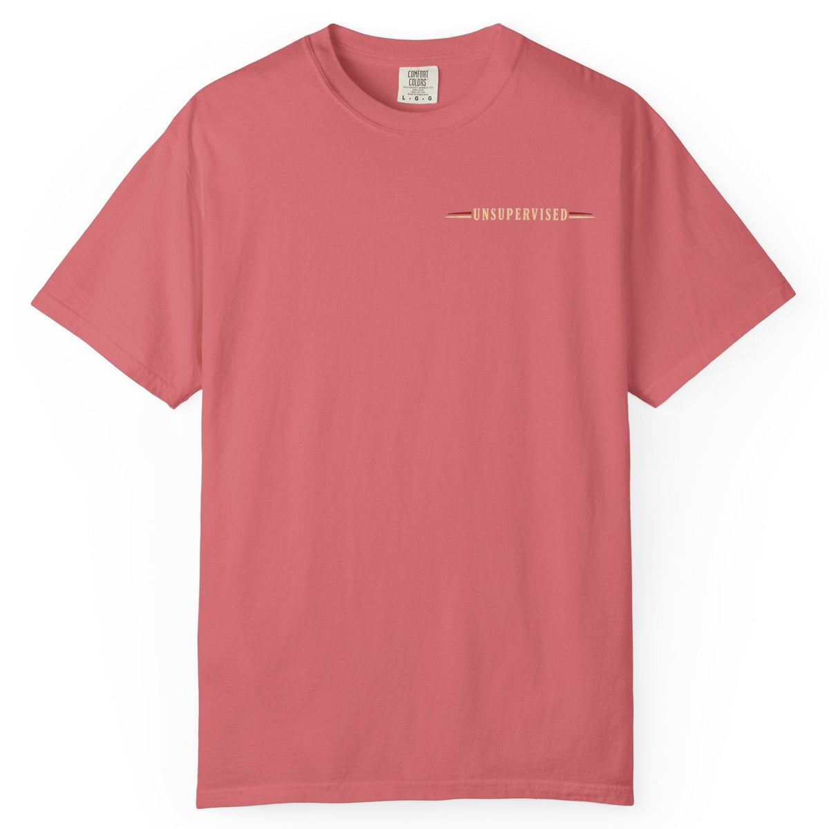 Unsupervised No Location Services Comfort Colors Tee