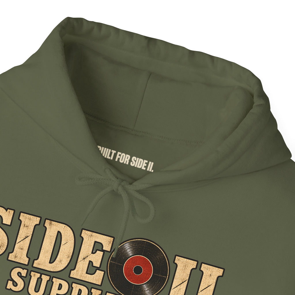 Side II Supply Co. Vinyl Logo Hoodie