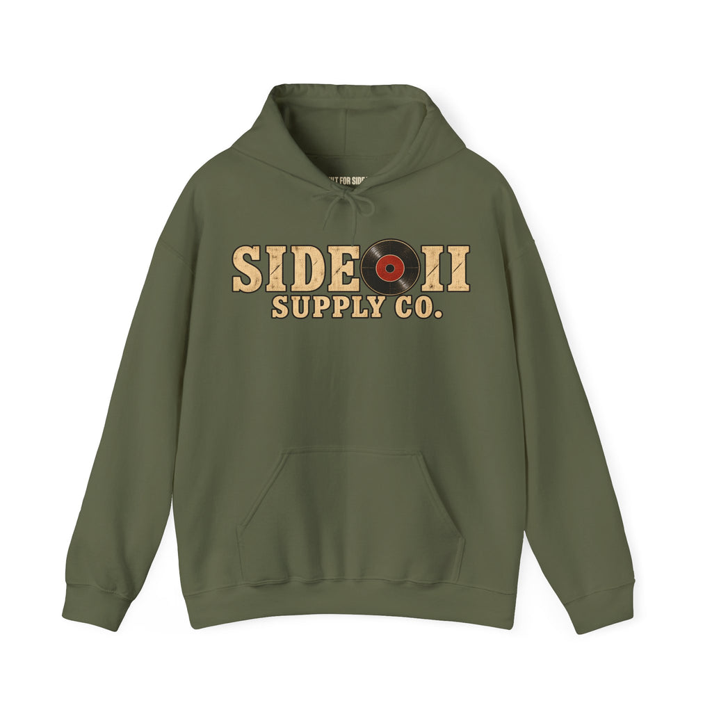 Side II Supply Co. Vinyl Logo Hoodie