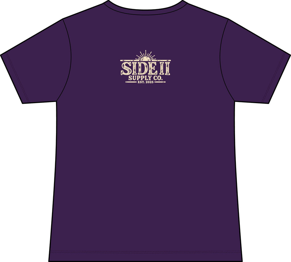 Less to Prove. More to Discover. – Women’s Concert V-Neck Tee